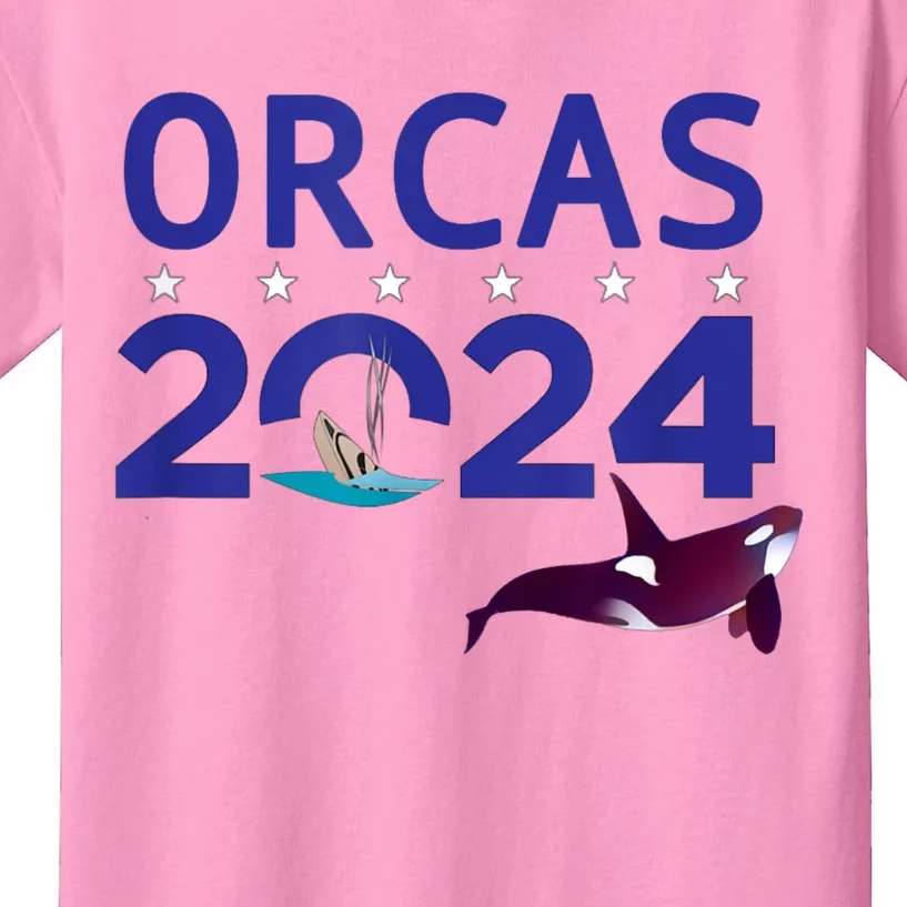 Orcas 2024 Kids T-Shirt