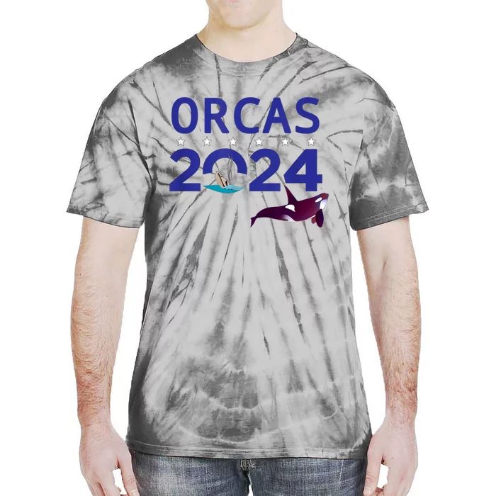 Orcas 2024 Tie-Dye T-Shirt