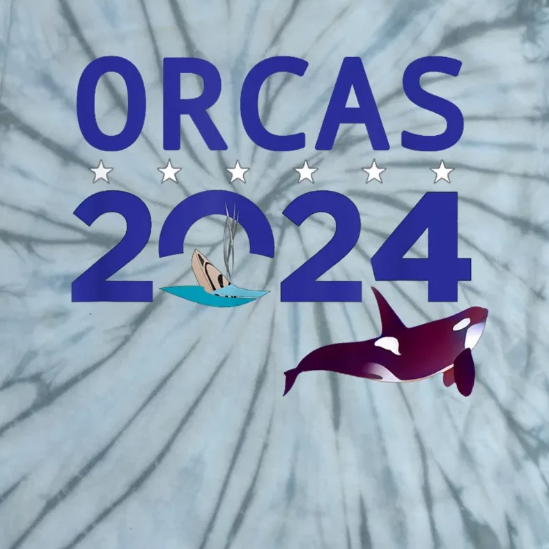 Orcas 2024 Tie-Dye T-Shirt