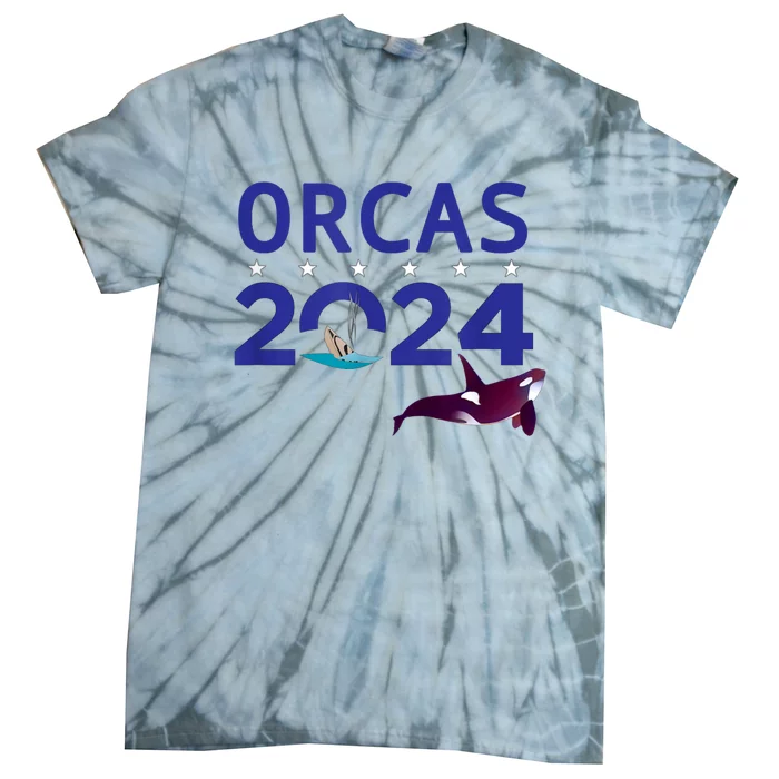 Orcas 2024 Tie-Dye T-Shirt