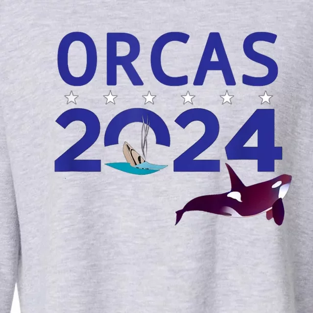 Orcas 2024 Cropped Pullover Crew