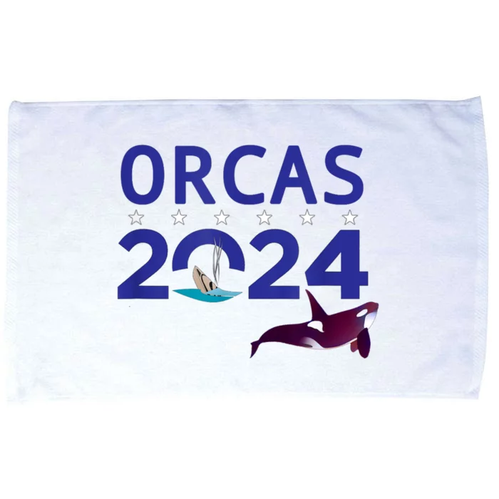 Orcas 2024 Microfiber Hand Towel