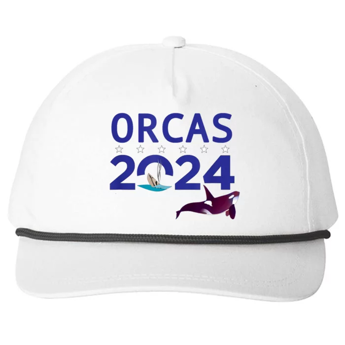 Orcas 2024 Snapback Five-Panel Rope Hat