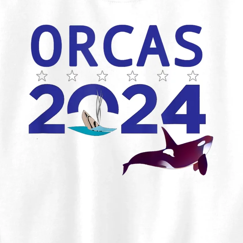 Orcas 2024 Kids Sweatshirt