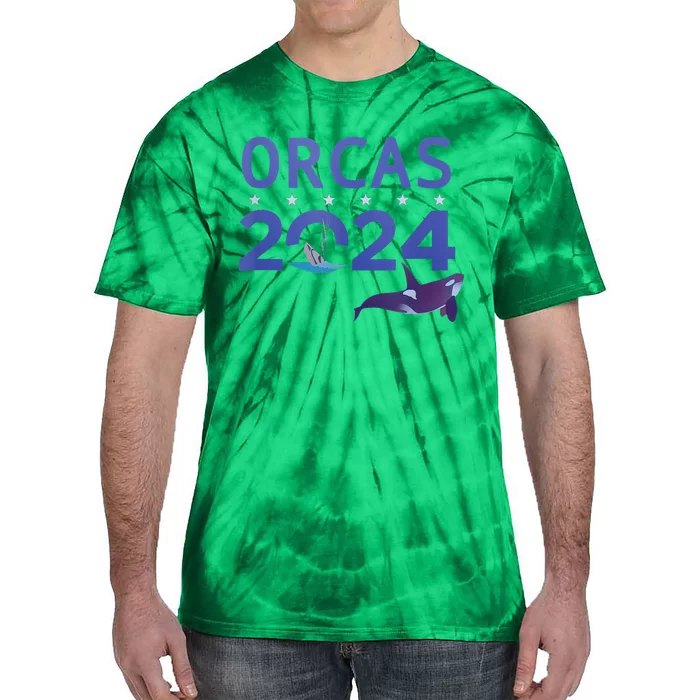 Orcas 2024 Tie-Dye T-Shirt