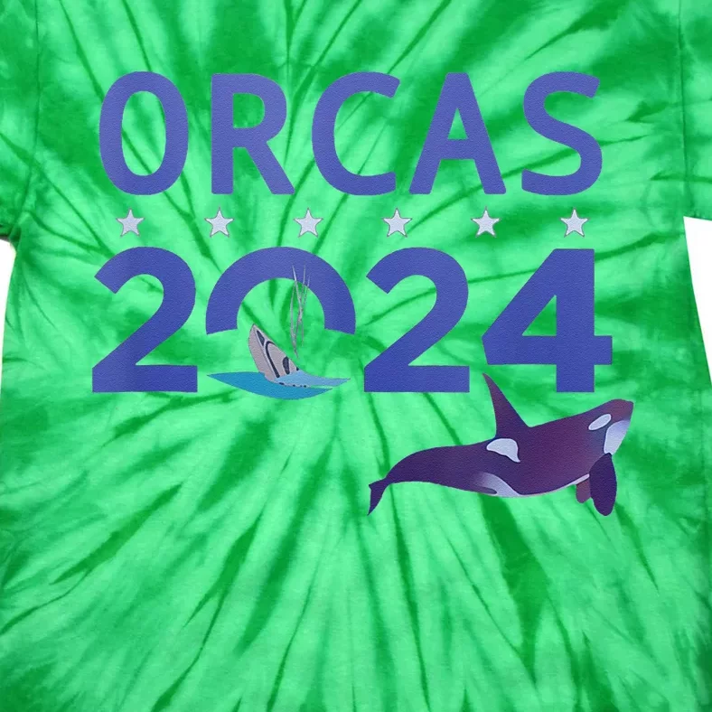 Orcas 2024 Tie-Dye T-Shirt