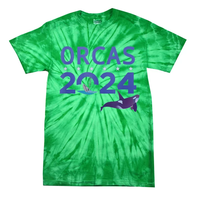 Orcas 2024 Tie-Dye T-Shirt