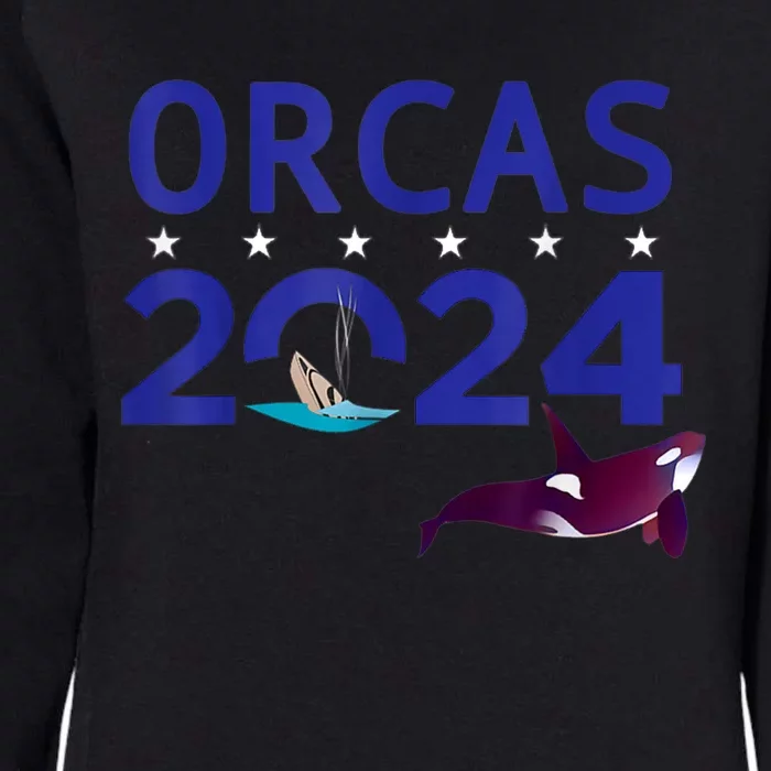 Orcas 2024 Womens California Wash Sweatshirt