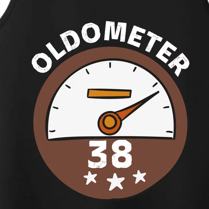 Oldometer 38 Cute Gift Performance Tank