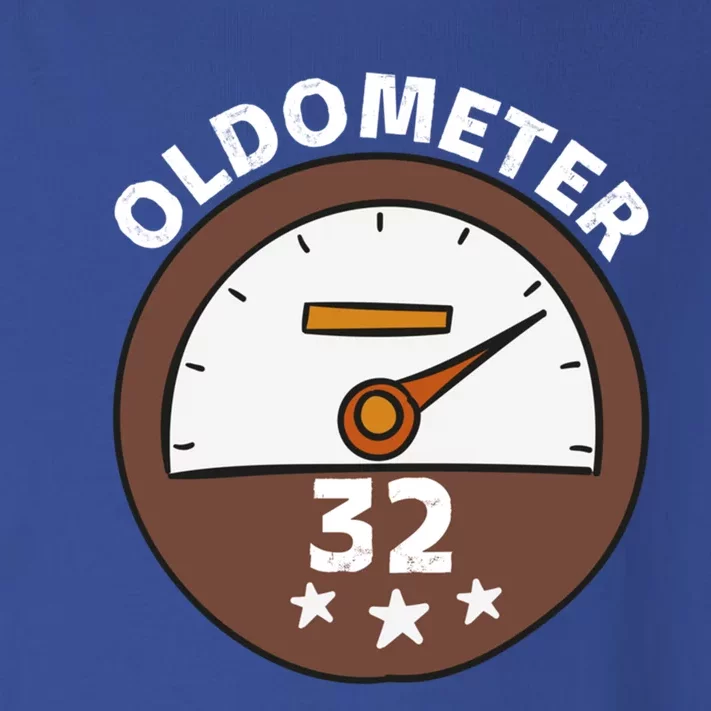 Oldometer 32 Gift Toddler Long Sleeve Shirt