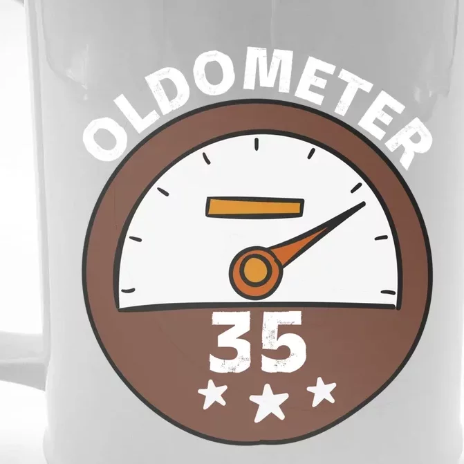 Oldometer 35 Gift Front & Back Beer Stein