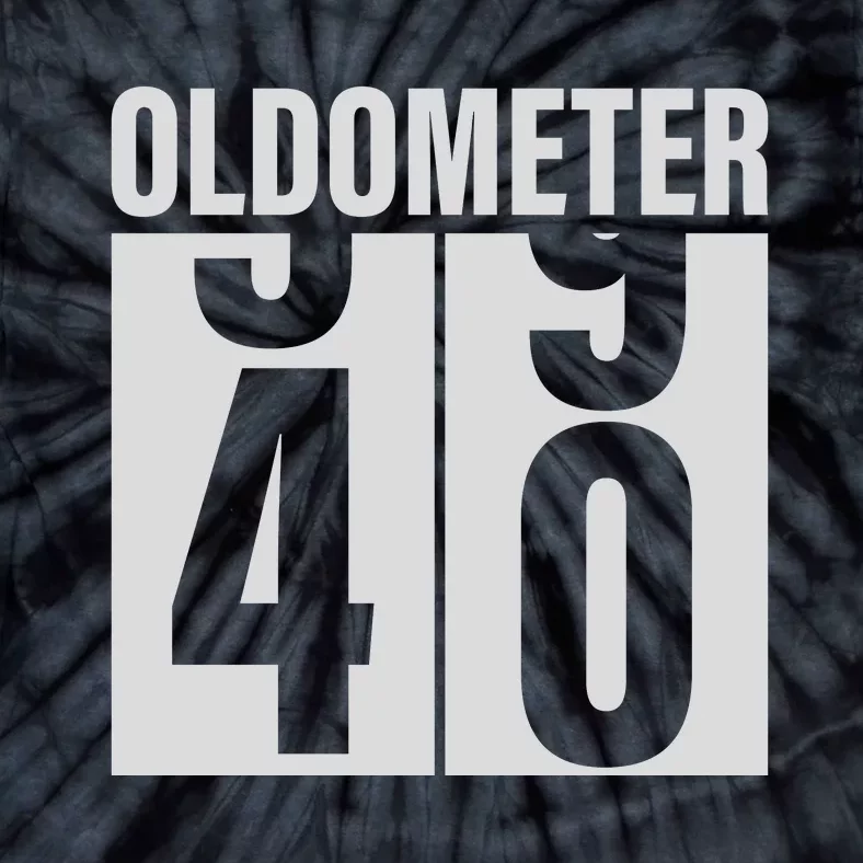 Oldometer 39 To 40 Design Tie-Dye T-Shirt