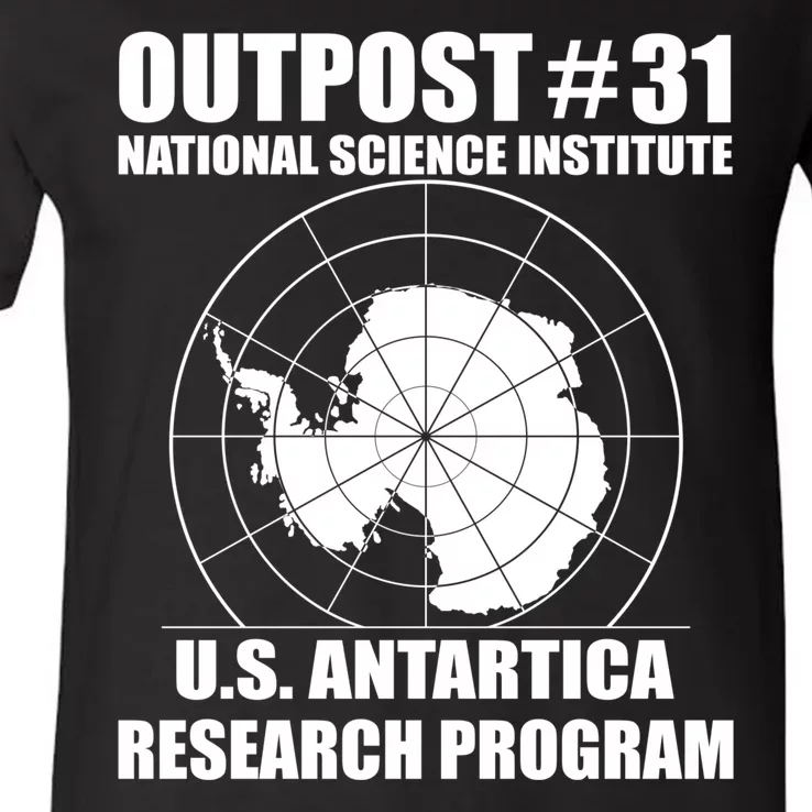 Outpost 31 US Antarctica Research Program V-Neck T-Shirt