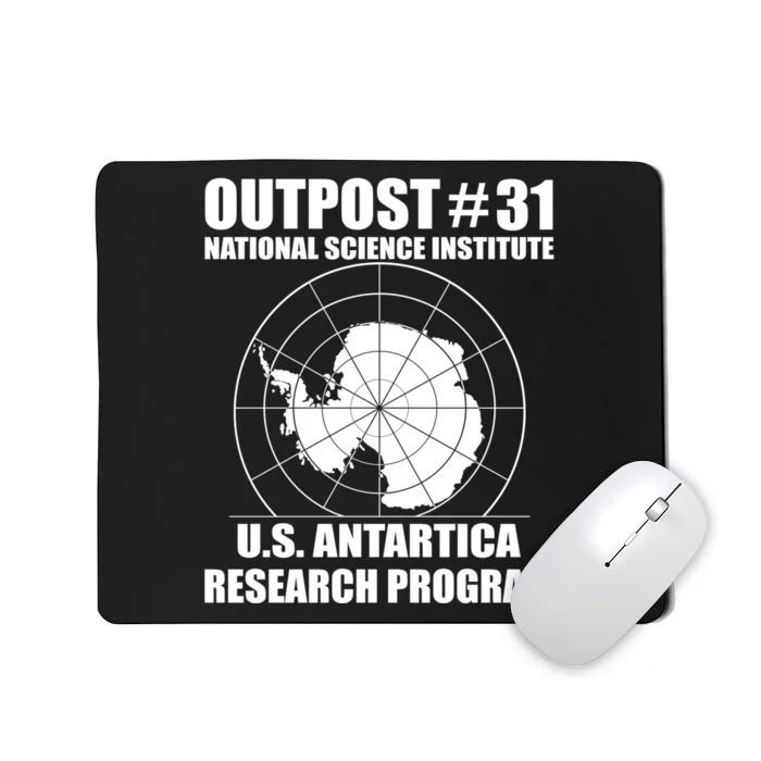 Outpost 31 US Antarctica Research Program Mousepad