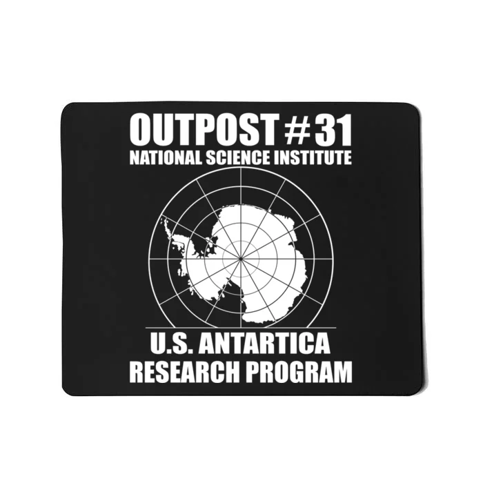 Outpost 31 US Antarctica Research Program Mousepad