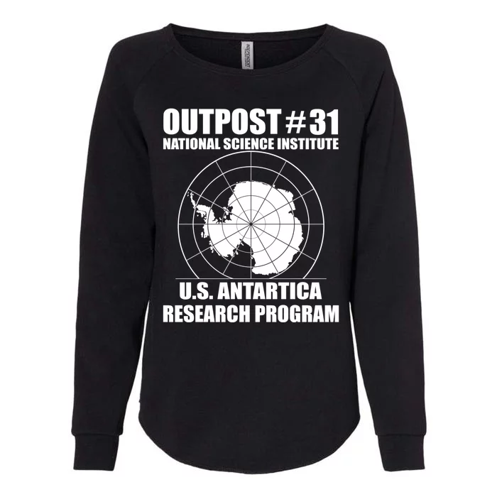 Outpost 31 US Antarctica Research Program Womens California Wash Sweatshirt