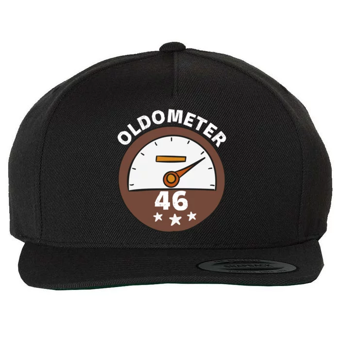 Oldometer 46 Gift Wool Snapback Cap