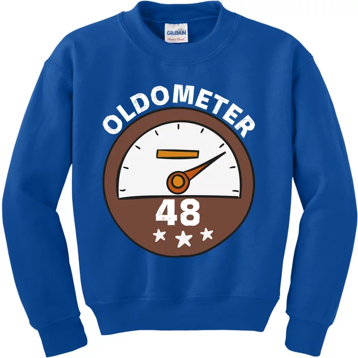 Oldometer 48 Gift Kids Sweatshirt