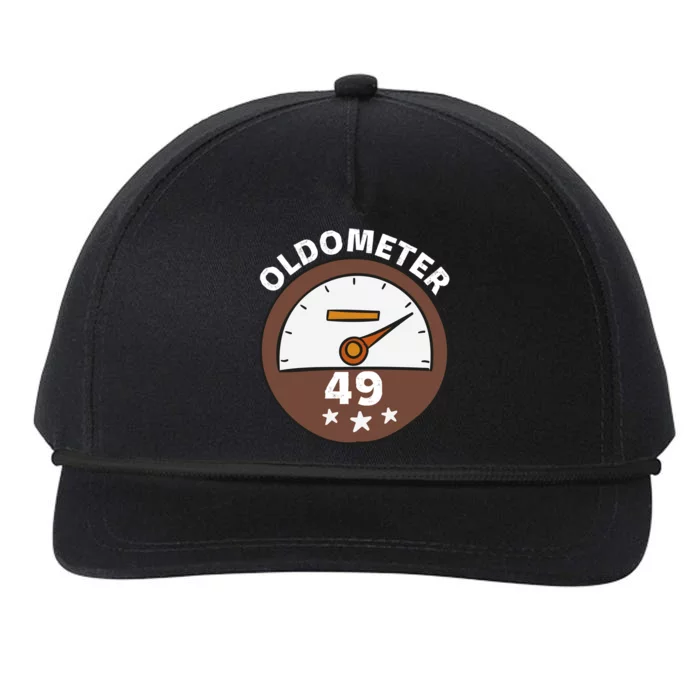 Oldometer 49 Gift Snapback Five-Panel Rope Hat