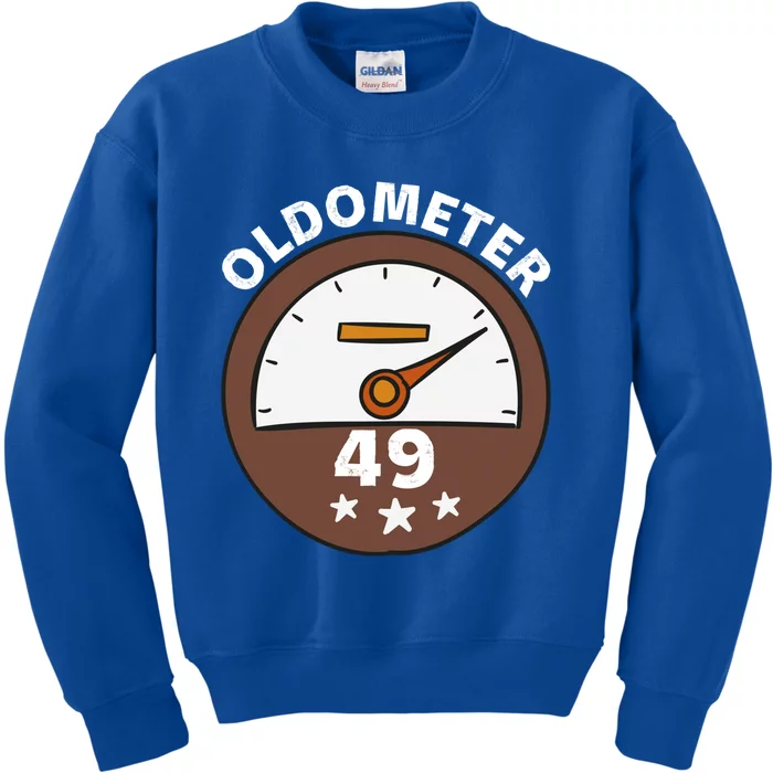 Oldometer 49 Gift Kids Sweatshirt