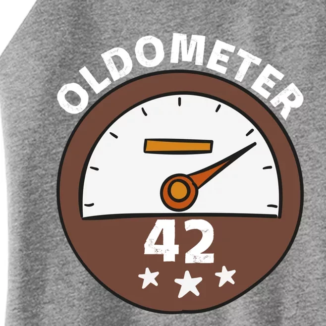 Oldometer 42 Gift Women’s Perfect Tri Rocker Tank