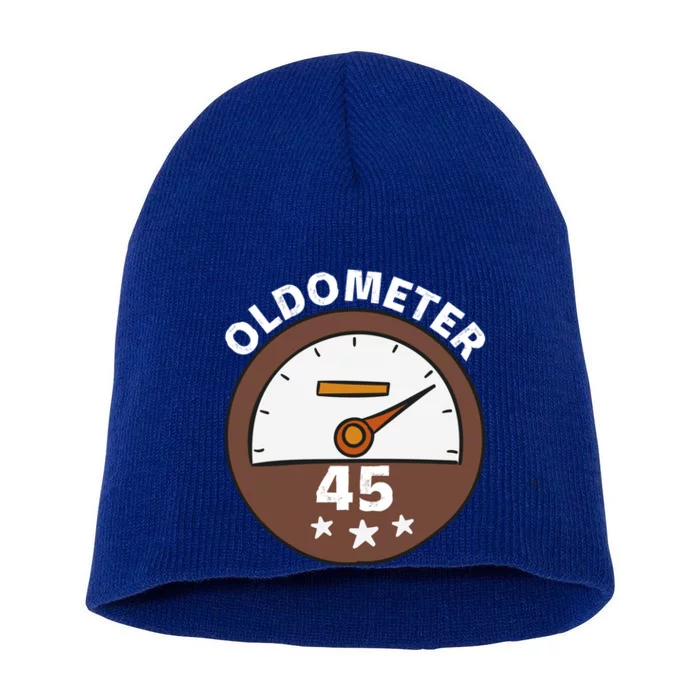 Oldometer 45 Gift Short Acrylic Beanie