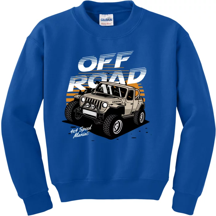 Offroad 4x4 Speed Iac Outdoor Mud Truck Gift Kids Sweatshirt