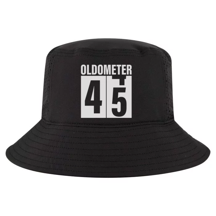 Oldometer 45 Years Fun Cool Comfort Performance Bucket Hat