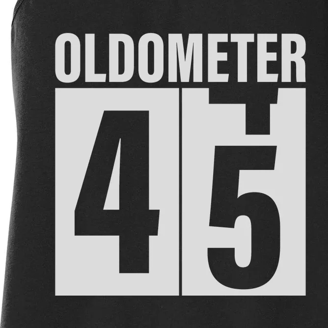 Oldometer 45 Years Fun Women's Racerback Tank