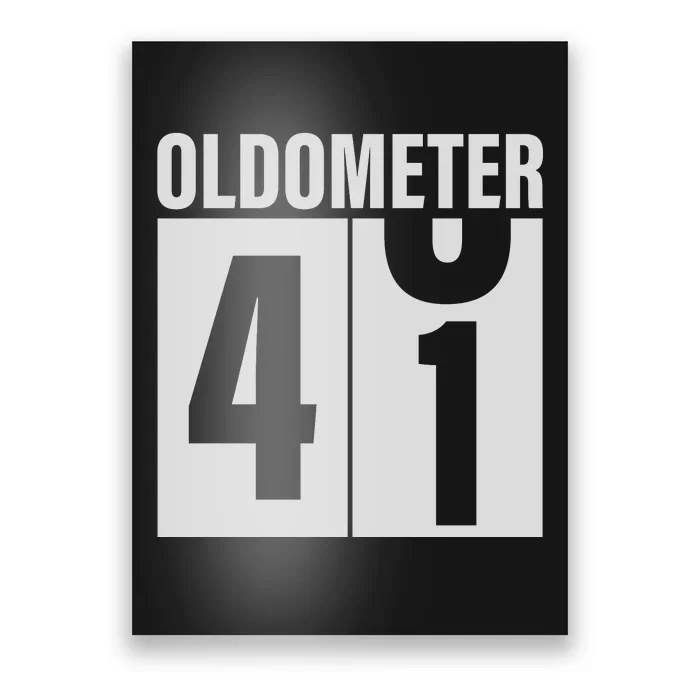 Oldometer 41 Years Poster