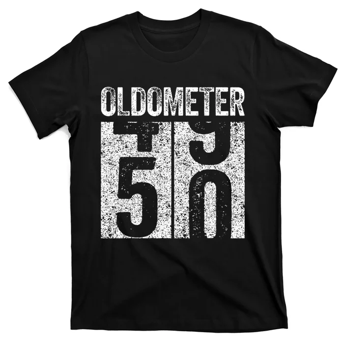 Oldometer 50 50th Birthday T-Shirt