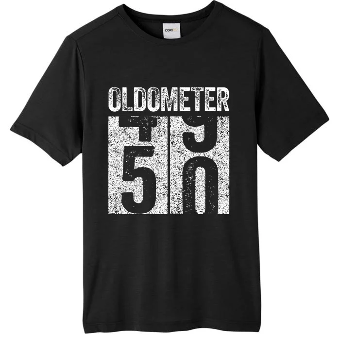 Oldometer 50 50th Birthday ChromaSoft Performance T-Shirt