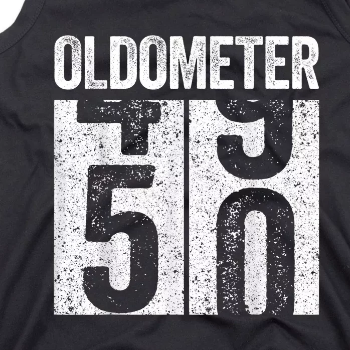 Oldometer 50 50th Birthday Shirt shirt Tank Top