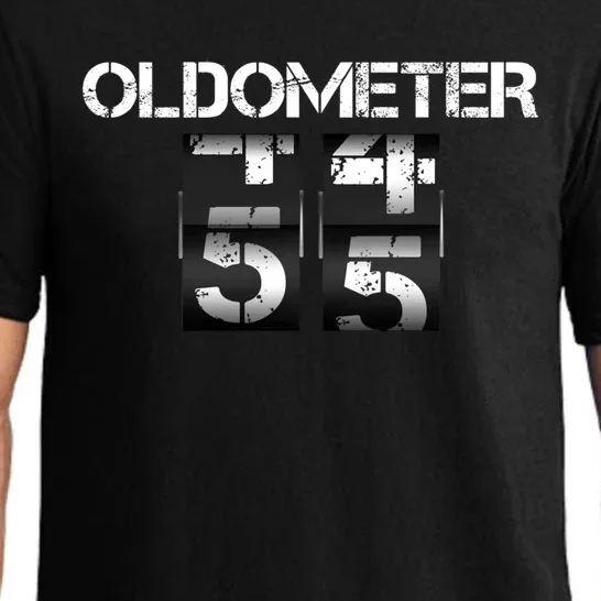 Odometer 55th Birthday Party 55 Years Old Joke Cars Bgiftday Cool Gift Pajama Set