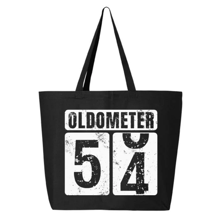 Oldometer 54 Vintage Funny 54th Birthday Gift Idea 25L Jumbo Tote