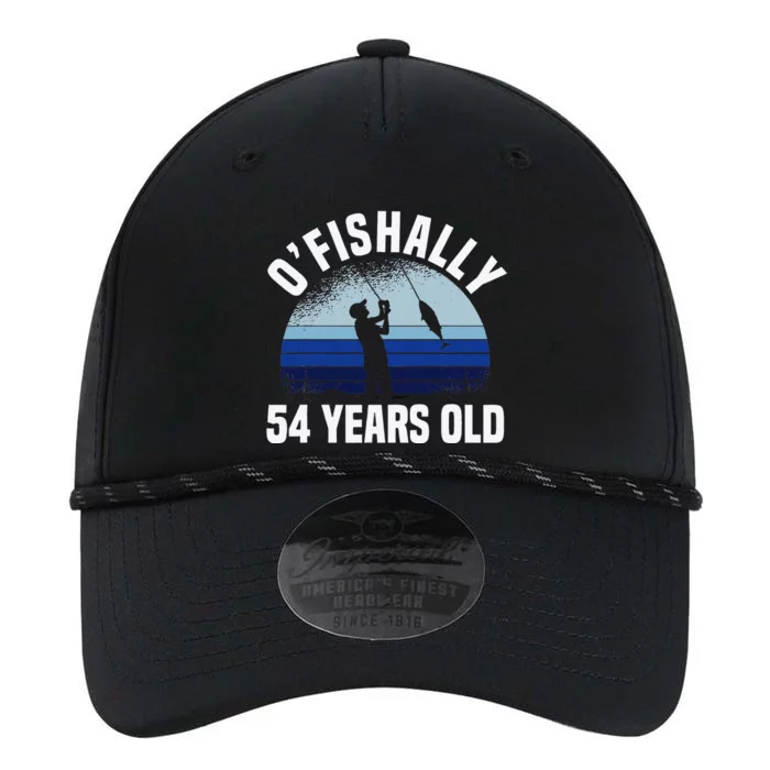 Ofishally 54 Years Old Fisherman 54th Birthday Fishing Performance The Dyno Cap