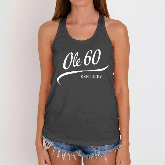 Ole 60 Women's Knotted Racerback Tank