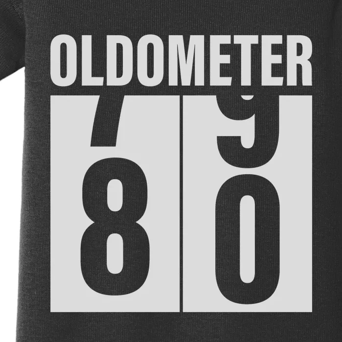 Oldometer 60 Years Baby Bodysuit