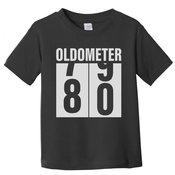 Oldometer 60 Years Toddler T-Shirt