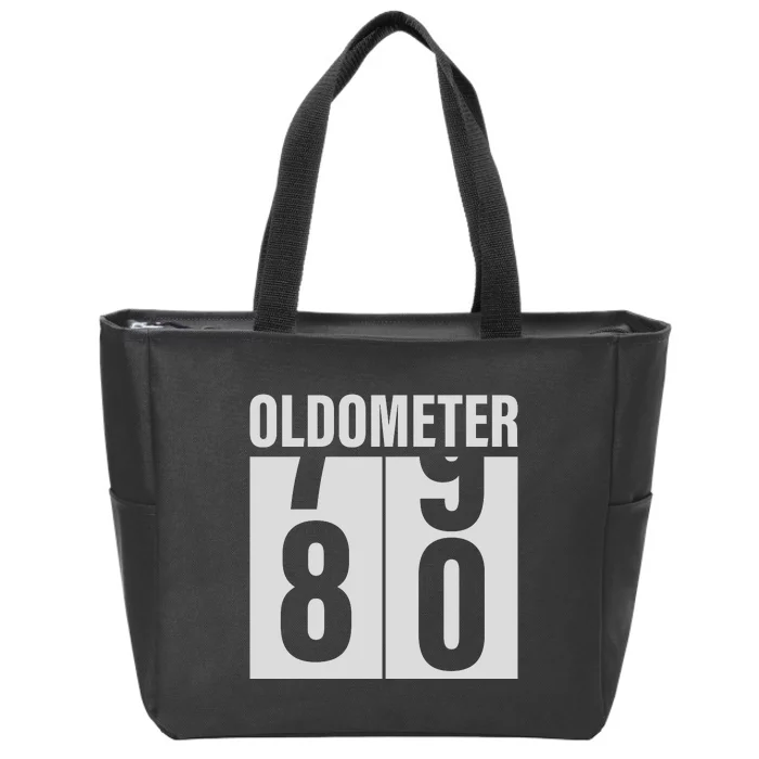 Oldometer 60 Years Zip Tote Bag