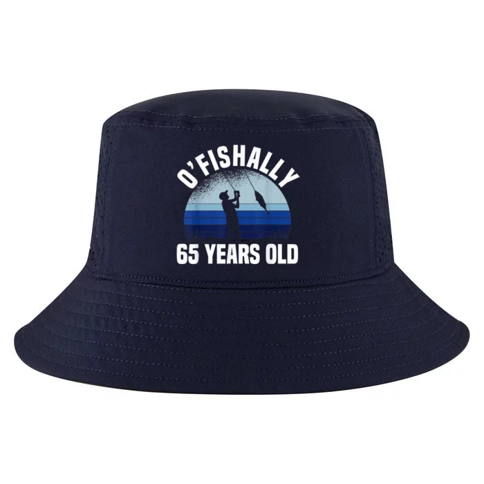 Ofishally 65 Years Old Fisherman 65th Birthday Fishing Cool Comfort Performance Bucket Hat