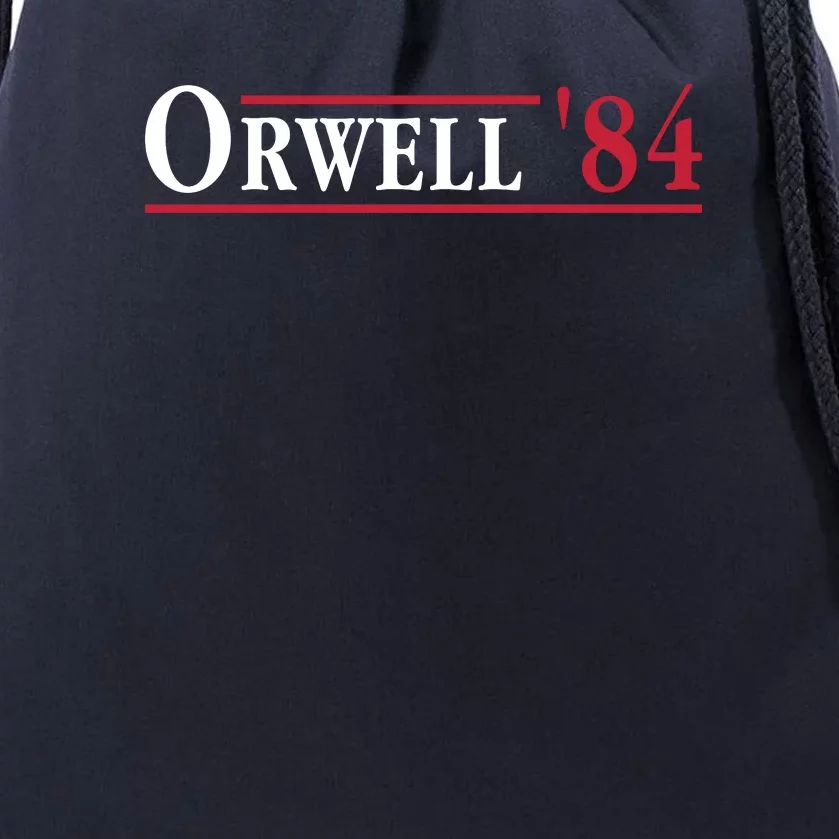 Orwell 84 Drawstring Bag