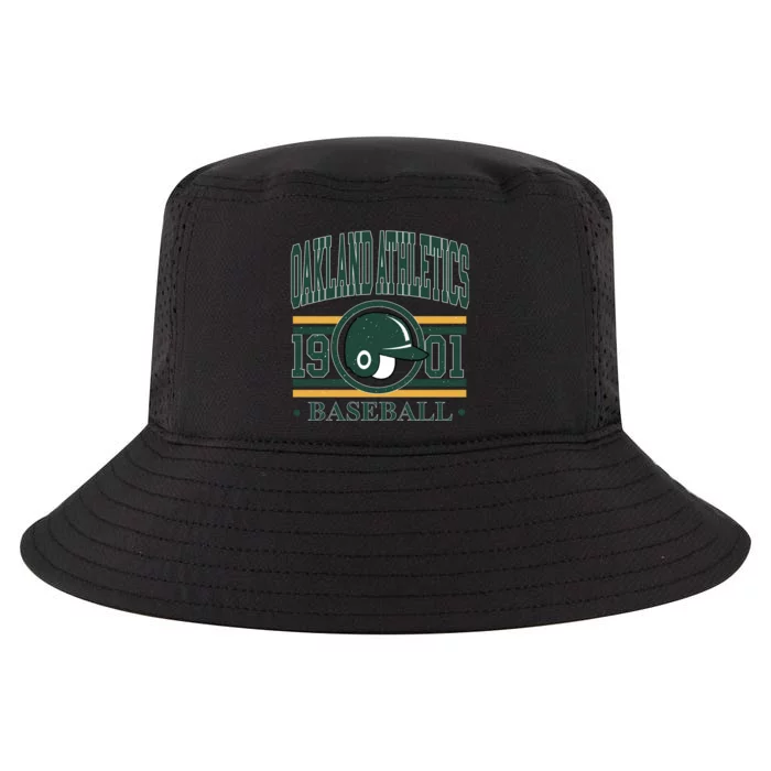 Oakland Athletic 1901 Baseball Team Supporter Cool Comfort Performance Bucket Hat