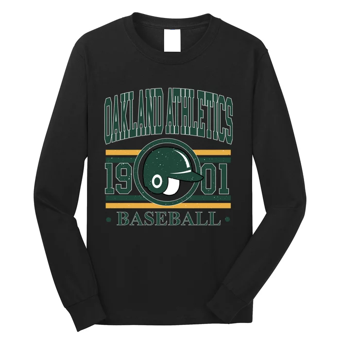 Oakland Athletic 1901 Baseball Team Supporter Long Sleeve Shirt