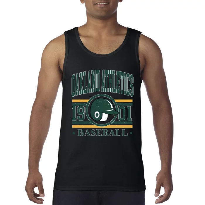 Oakland Athletic 1901 Baseball Team Supporter Tank Top