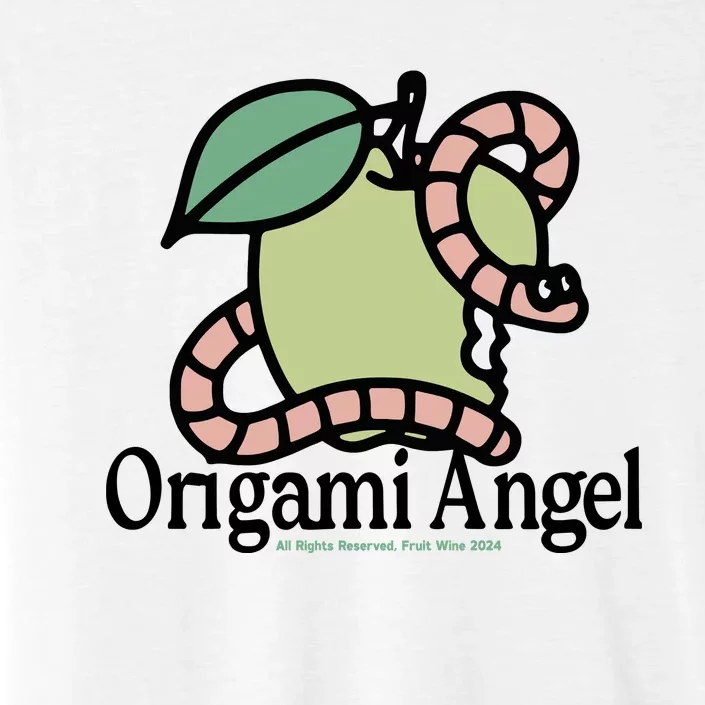 Origami Angel Apple Worm ChromaSoft Performance T-Shirt