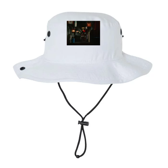 Ozu An Autumn Afternoon Street (Night) Legacy Cool Fit Booney Bucket Hat