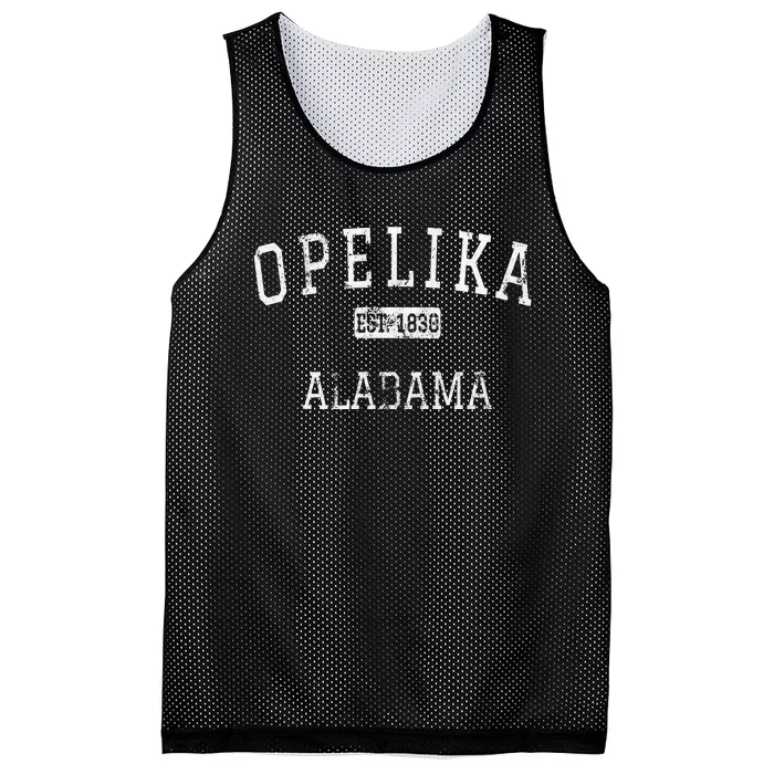 Opelika Alabama Al Vintage Mesh Reversible Basketball Jersey Tank