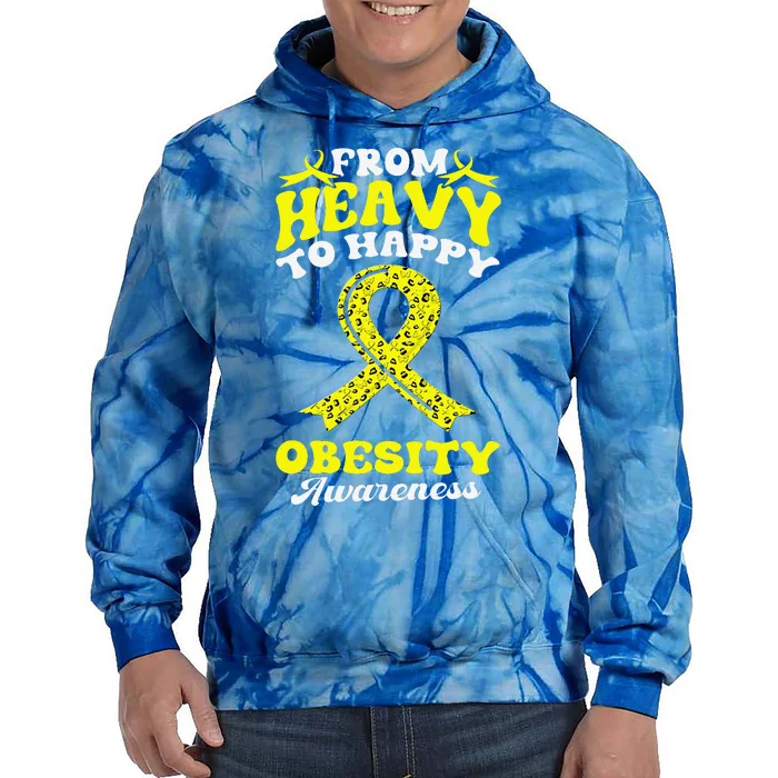 Obesity Awareness Beat Obesity Tie Dye Hoodie