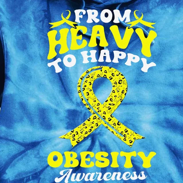 Obesity Awareness Beat Obesity Tie Dye Hoodie